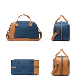 Assembly Two Tone Med Checkin 24-In Hard Luggage with Weekender Duffle Bag 38L image 4