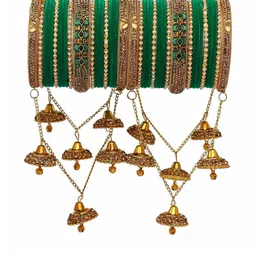 Amika Set Of 42 Gold-Plated Bangle-image-16