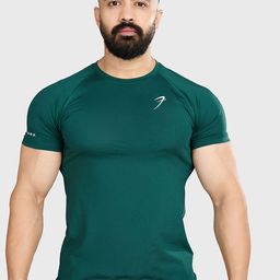 FUAARK Men Solid Round Neck Slim Fit T-shirt-picture-15