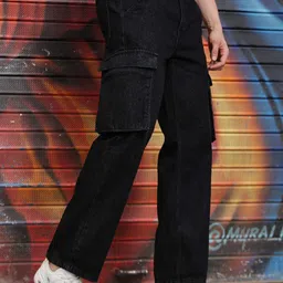The Roadster Lifestyle Co Pure Cotton Relaxed Fit Jeans-picture-19