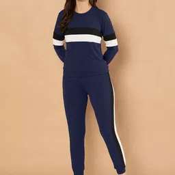 DTR FASHION Striped Sweatshirt & Joggers-picture-40