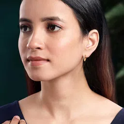 Peora Contemporary Hoop Earrings image 5