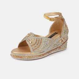 AZ Footwear Embellished Wedge Heels image 3