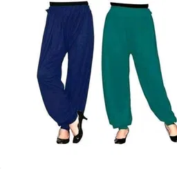 madegood Solid Cotton Women Harem Pants-picture-13