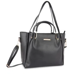 Lapis O Lupo Black Structured Handheld Bag image 3