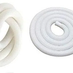 ki bath fittings 3 Meter Washing machine Semi Inlet pipe With Outlet Pipe For Drain/Extension/Outlet Hose Pipe For Semi Automatic Washing Machine Pipe (Inlet+Outlet) Size-Both 3 Meter Combo Hose Pipe Hose Pipe-picture-21