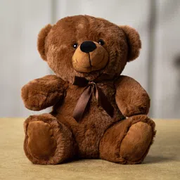 Brown Teddy Bear for Cute Little Baby Girl And Boy - 35 cm-image-0