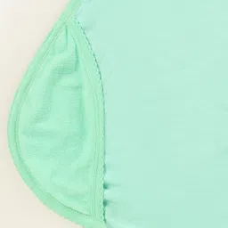 Tinycare Plain Hooded Towel - Green image 4