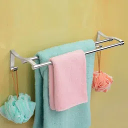 gloxy Stainless Steel Towel Rod for Bathroom,Towel Rack,Towel Bar Rail,Bathroom Hanger 24 inch 1 Bar Towel Rod-picture-27