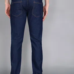 metronaut Men Slim Mid Rise Dark Blue Jeans image 4