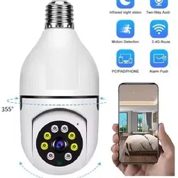 Cxoen LED Light Bulb Wireless Wifi Security 1080P H.265 Cctv Motion Detection Spy Security Camera-picture-26