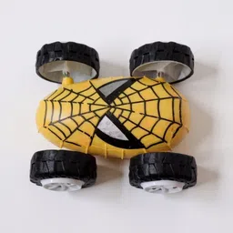kidzoon Friction Powered Spiderman Car Toy for Kids with 360 Degree Rotation image 2