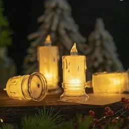 freshnap Flameless and Smokeless Decorative Multicolour Candle ECO-FRIENDLY Candle-picture-22
