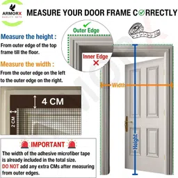 armorx Magnetic Door Polyester Washable Adults Mosquito Net image 2