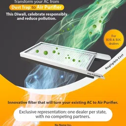 oxynex Air Purifier, Protection from Germs & Allergy, HEPA AC Filter for Home & Office Air Purifier Filter image 2