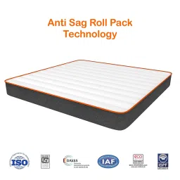 sleepspa Novo Orthopedic 8 Inches HR Foam King Size Mattress image 5