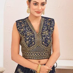 Chandbaali Embroidered Ready to Wear Lehenga & Blouse With Dupatta image 2