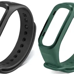 techmount Soft Silicone Adjustable Colorful Replacement Wristband Combo Pack Of 2 Strap Belt Compatible with Oneplus Smart Band & Oppo Smart Band Smart Band Strap-picture-17