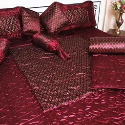 stitchy Satin Double King Sized Bedding Set image 3