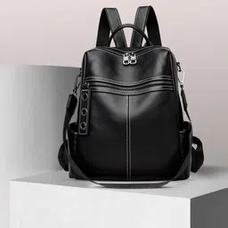 houseofcommon Medium 25 L Laptop Backpack Purse for Women Convertible Travel Vintage PU Leather Shoulder Bag-picture-28