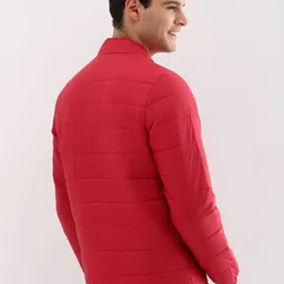 Allen Solly Men Mock Collar Solid Casual Padded Jacket image 2