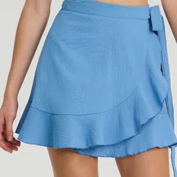 LULU & SKY Women Warp Mini Skirt-picture-37