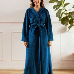 FEATHERS CLOSET Women Hooded Maxi Dress-image-20