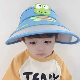 ketkar Unisex Kids Printed Visor Cap image 4