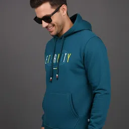 SANDPIPER Men Printed Hooded Sweatshirt image 5