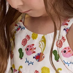 The Souled Store Print Halter Neck Cotton Top image 2