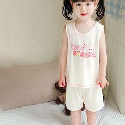 StyleCast x Revolte Girls Printed Round Neck Sleeveless T-shirt With Shorts-picture-17