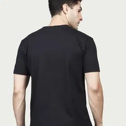 BE POSITIVE Men Typography Printed T-shirt image 4