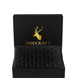 DOECRAFT Men Leather Two Fold Wallet-image-29