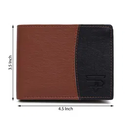 CRAFT LINE Men Colourblocked Two Fold Wallet image 3