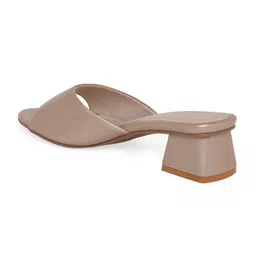 CAMLEE COMFORT Textured PU Block Sandals image 3