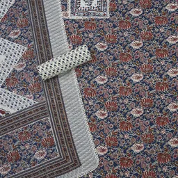 Soch Ethnic Motifs Printed Unstitched Dress Material image 3