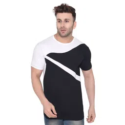 BEYOU FASHION Colourblocked Slim Fit T-shirt-picture-15