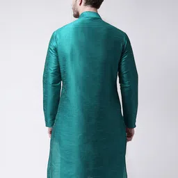 SG LEMAN Men Mirror Work Kurta image 4