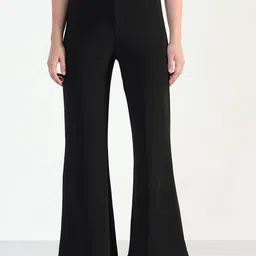 SHOWOFF Women Relaxed High-Rise Wide Leg Trousers-image-86