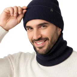 iSWEVEN Unisex Woollen Beanie image 2