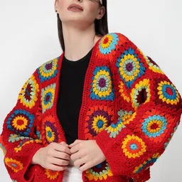 Sugercandy Women Embroidered Woollen-picture-31