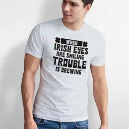 Seekbuylove Men Typography Printed Bio Finish Regular Fit T-shirt image 3