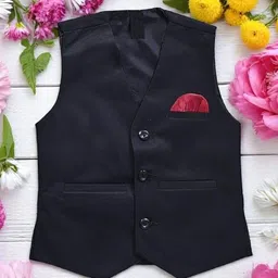 Atly Boys V-Neck Corduroy Waistcoat-picture-39