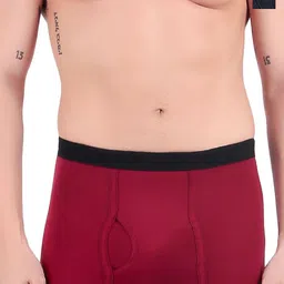 inner element Pack Of 2 Pure Cotton Short Trunks
MINI_TRUNK_Marun_Black_PK2_XS image 1