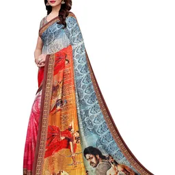 KALINI Abstract Printed Saree image 2