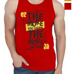 WOOSTRO Men Pack Of 2 Typography Printed Round Neck Cotton Slim Fit T-shirts image 1