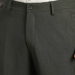 Louis Philippe Men Mid-Rise Formal Trousers image 4