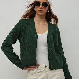 STREET 9 Women Cable Knit Cardigan-picture-10