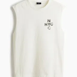 H&M Loose Fit Printed Vest Top-picture-48