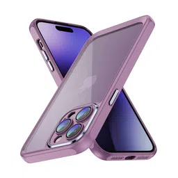 QRIOH Solid Printed iPhone 14 Pro Max Back Case Mobile Accessories image 1